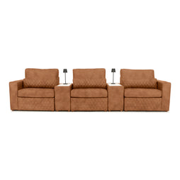 Diamante Modular Home Theater Sofa Console Table