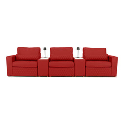 Diamante Modular Home Theater Sofa Console Table