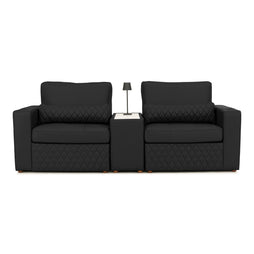 Diamante Modular Home Theater Sofa Console Table