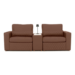 Diamante Modular Home Theater Sofa Console Table