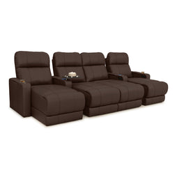 Monterey Chaise CoolZeroᵀᴹ Italian Leather Home Theater Seating