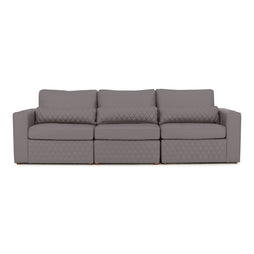 Diamante Home Theater Sectional Sofa w/ Chaise