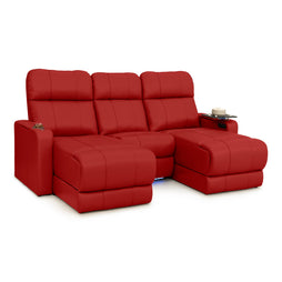 Monterey Chaise CoolZeroᵀᴹ Italian Leather Home Theater Seating