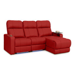 Monterey Chaise CoolZeroᵀᴹ Italian Leather Home Theater Seating