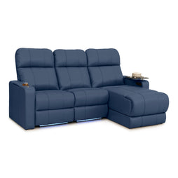 Monterey Chaise CoolZeroᵀᴹ Italian Leather Home Theater Seating