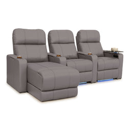 Monterey Chaise CoolZeroᵀᴹ Italian Leather Home Theater Seating