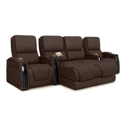 Apex Chaise CoolZeroᵀᴹ Italian Leather Home Theater Seating