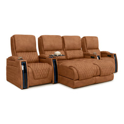 Apex Chaise CoolZeroᵀᴹ Italian Leather Home Theater Seating