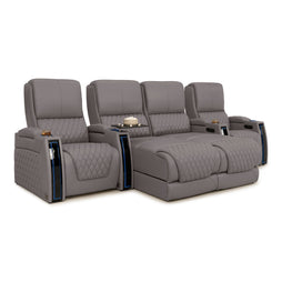 Apex Chaise CoolZeroᵀᴹ Italian Leather Home Theater Seating