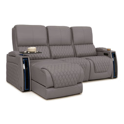 Apex Chaise CoolZeroᵀᴹ Italian Leather Home Theater Seating