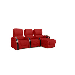 Apex Chaise CoolZeroᵀᴹ Italian Leather Home Theater Seating