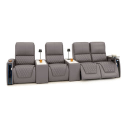 Apex CoolZeroᵀᴹ Console Table Italian Leather Home Theater Seats