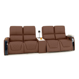Apex CoolZeroᵀᴹ Console Table Italian Leather Home Theater Seats