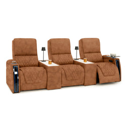 Apex CoolZeroᵀᴹ Console Table Italian Leather Home Theater Seats