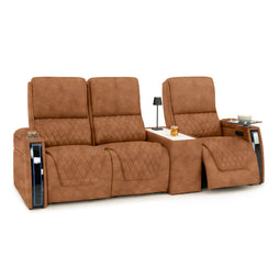 Apex CoolZeroᵀᴹ Console Table Italian Leather Home Theater Seats