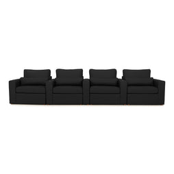 Wilshire Home Theater Modular Chaise Sofa