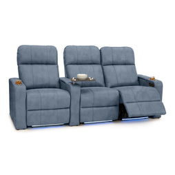 Monterey CoolZeroᵀᴹ Italian Leather Home Theater Seating