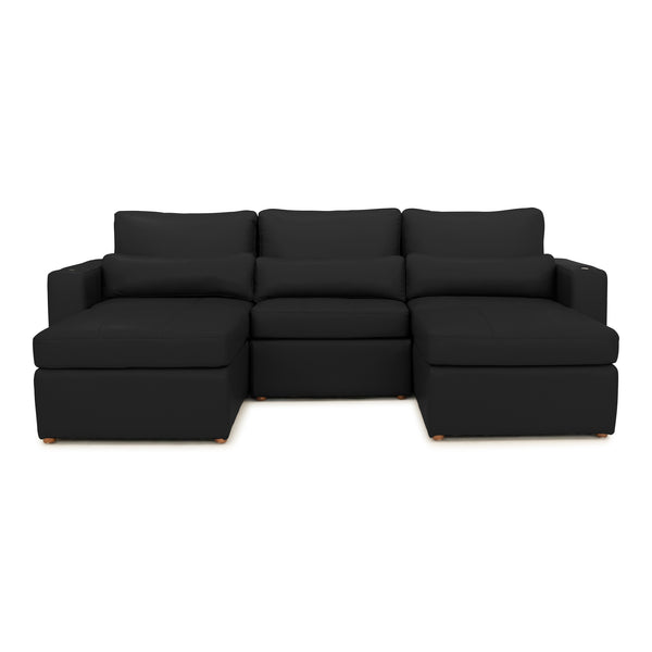 Wilshire Home Theater Modular Chaise Sofa