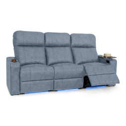 Julius Italian Leather Big & Tall Home Theater Seats