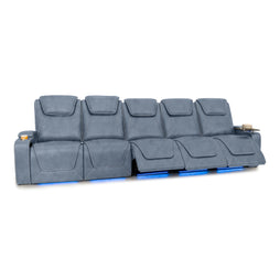 Pantheon Italian Leather Big & Tall Home Theater Seating