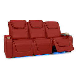 Pantheon Italian Leather Big & Tall Home Theater Seating