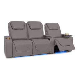 Pantheon Italian Leather Big & Tall Home Theater Seating