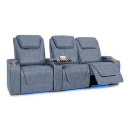 Pantheon Italian Leather Big & Tall Home Theater Seating