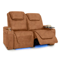 Pantheon Italian Leather Big & Tall Home Theater Seating