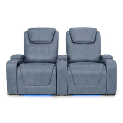 Pantheon Italian Leather Big & Tall Home Theater Seating