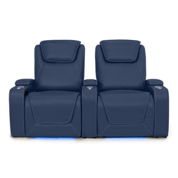 Pantheon Italian Leather Big & Tall Home Theater Seating