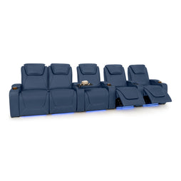 Paladin Italian Leather Heat & Massage Home Theater Seating