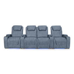 Paladin Italian Leather Heat & Massage Home Theater Seating