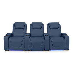 Paladin Italian Leather Heat & Massage Home Theater Seating