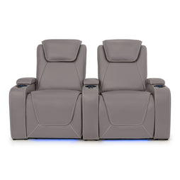 Paladin Italian Leather Heat & Massage Home Theater Seating