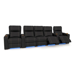 Dynasty Leather Gel Home Theater Seating