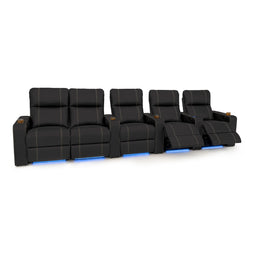 Dynasty Leather Gel Home Theater Seating