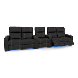 Dynasty Leather Gel Home Theater Seating