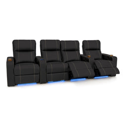 Dynasty Leather Gel Home Theater Seating