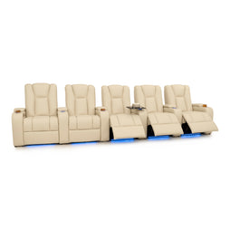 Serenity Italian Leather Home Theater Seating