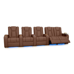 Serenity Italian Leather Home Theater Seating