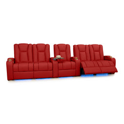 Serenity Italian Leather Home Theater Seating