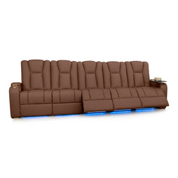 Serenity Italian Leather Home Theater Seating