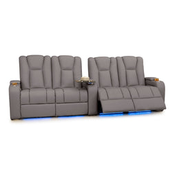 Serenity Italian Leather Home Theater Seating