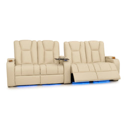 Serenity Italian Leather Home Theater Seating