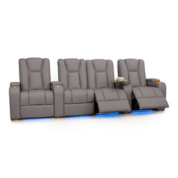 Serenity Italian Leather Home Theater Seating