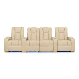 Serenity Italian Leather Home Theater Seating