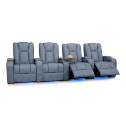 Serenity Italian Leather Home Theater Seating