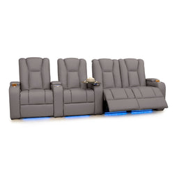 Serenity Italian Leather Home Theater Seating