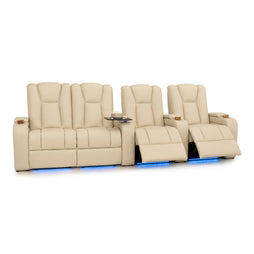 Serenity Italian Leather Home Theater Seating