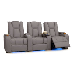 Serenity Italian Leather Home Theater Seating